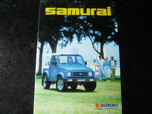 Documenti: Suzuki Samurai Prospekt 1993 – Usato da Zofingen venduto da sosalinos01 1