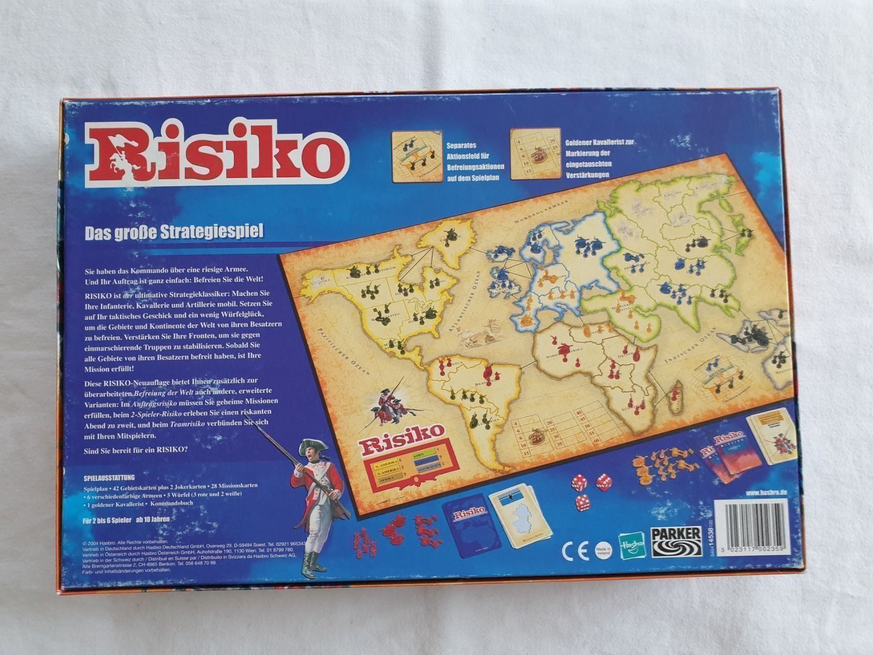 Spiele: Risiko Das grosse Strategiespiel – Gebraucht aus Rebstein von gimmma 1