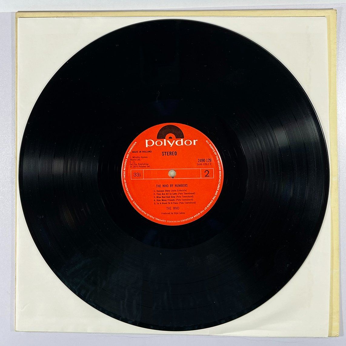Dischi in vinile: LP: THE WHO - By Numbers (1970) – Usato da Frenkendorf venduto da Yard-Sale-2000 3