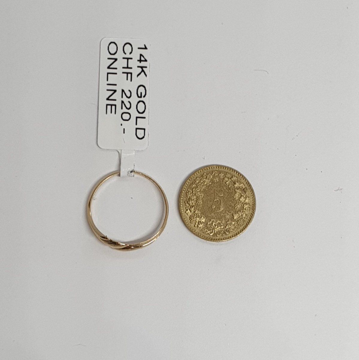 Anelli: Echt 14K Gold Ring – Usato da Luzern venduto da luzerngoldhaus 1