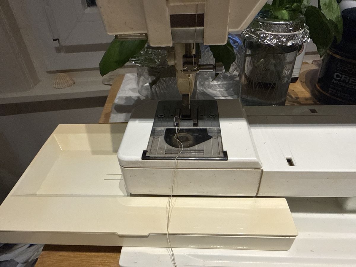 Elna Machines à coudre: Elna Diva sewing machine, white, good condition – D'occasion à Neirivue par naz_z28w 1