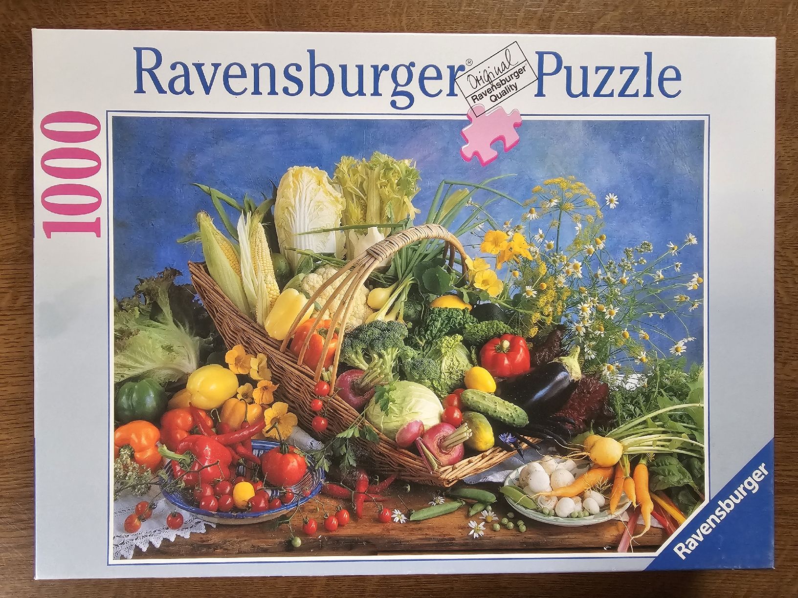Ravensburger Puzzle: Ravensburger Puzzle "Gemüsekorb"  1000 Teile – Usato da Bütschwil venduto da Taranabo