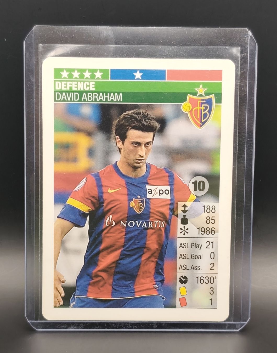 Carte collezionabili: David Abraham - Top 200 2010/11 FC Basel – Usato da Ostermundigen venduto da DaCards