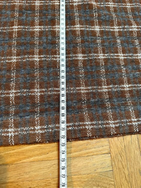 Jupe Topshop à Carreaux Multicolore – Femme Taille 8, Coupe Évasée Hi-Lo