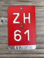 Velonummer ZH 61