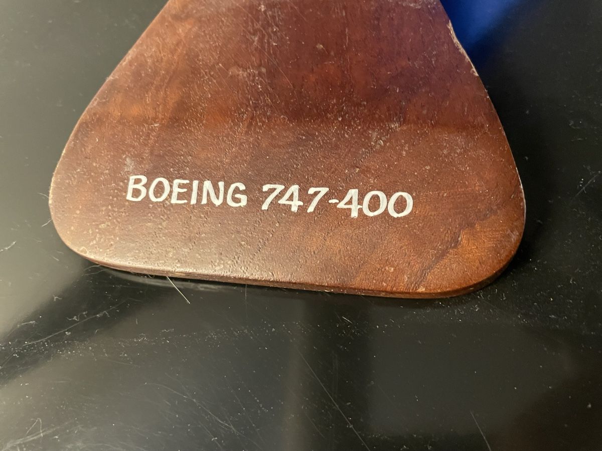 Kit di modellismo & Modellini statici: Cathay Pacific Boeing 747 Model – Usato da Zürich venduto da hesails 1