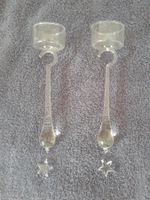 4 schöne Glashalter für Teelichter NEU