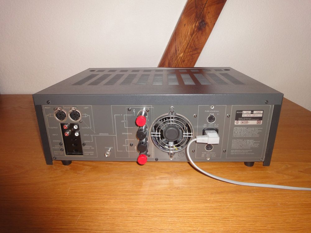 Revox Studer B242 Endstufe revidiert (Gebraucht) in Basel für CHF 627 ...