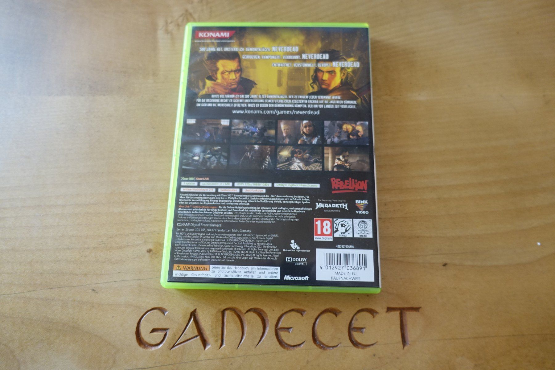 Microsoft Giochi: NeverDead – Usato da Steinach venduto da Gamecet 2