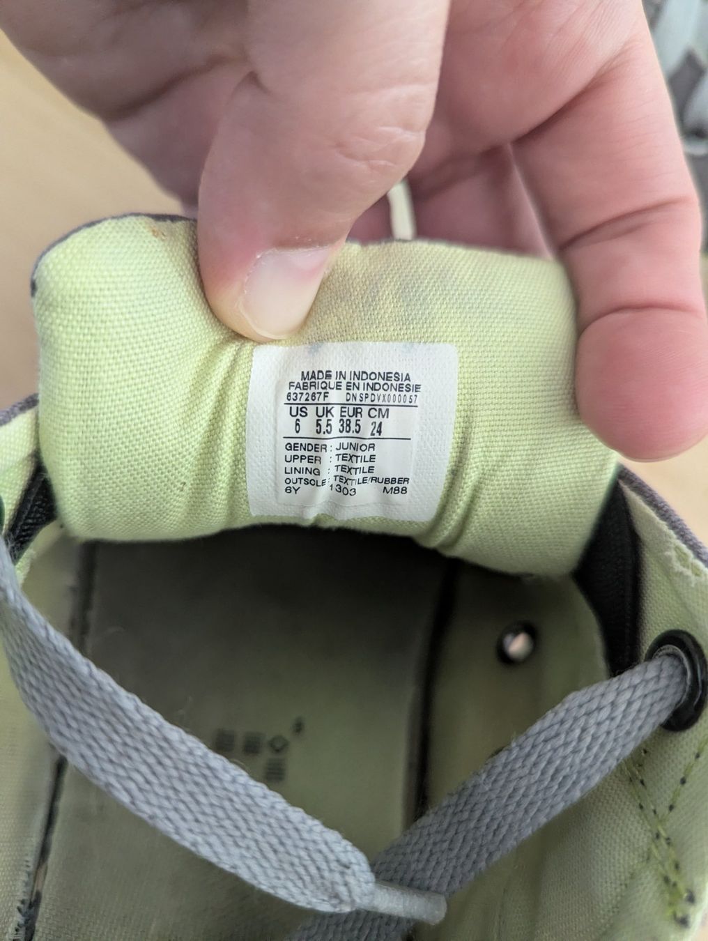 Converse Herrenschuhe: Converse All Star Schuhe, grau, Grösse 38,5 – Gebraucht aus Uster von petches 4