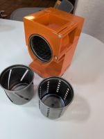 Zyliss orange mit drei Einsätzen gebraucht