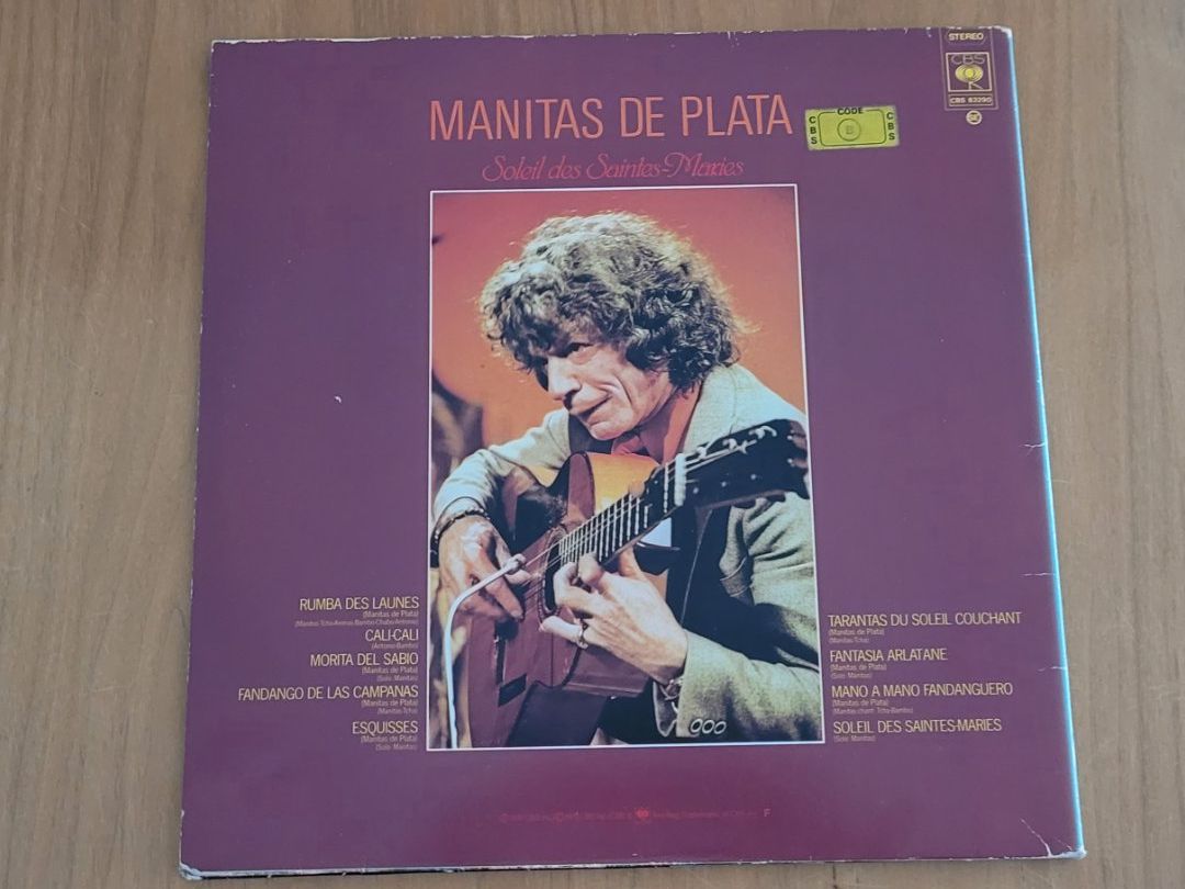 Schallplatten: LP  Manitas de Plata – Gebraucht aus Martigny von MZ-67 2