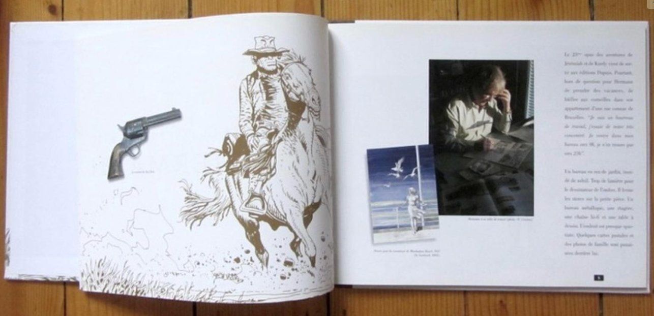 BD: Sur la terre ferme avec Hermann – D'occasion à Le Locle par LibrairieLaBergerie 1