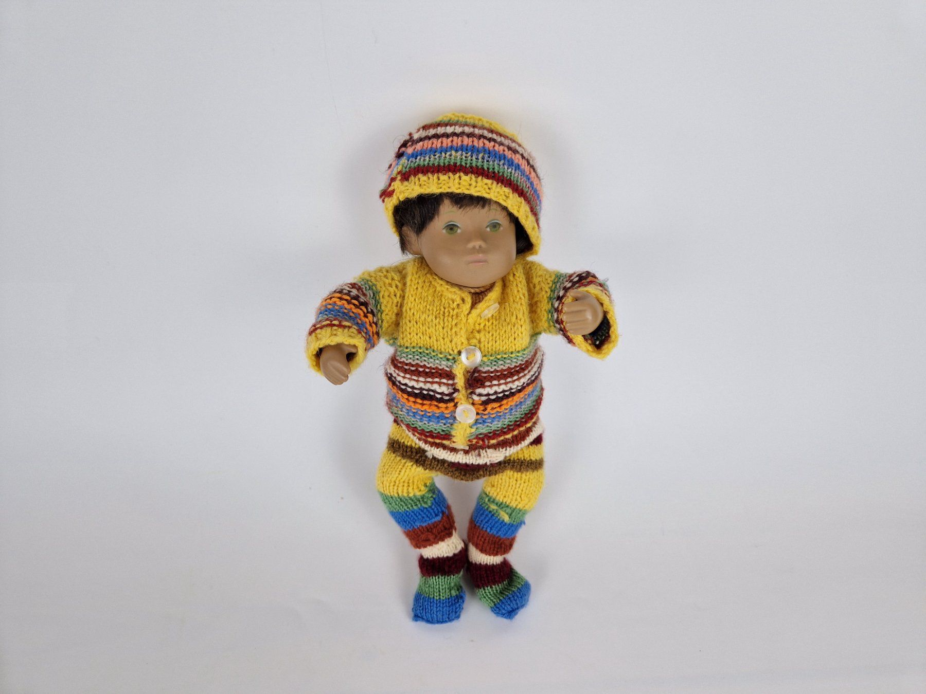 Poupées: Puppe mit Strickkleidung – D'occasion à Muhen par Restwert_Muhen 4