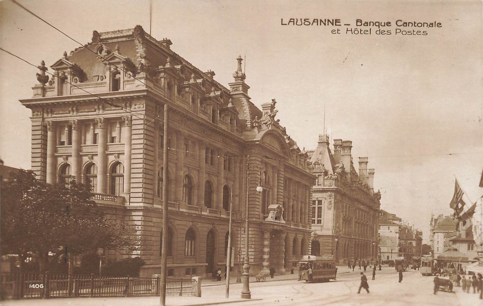 Cartoline postali: Lausanne Tram Straßenbahn – Usato da Biasca venduto da Blenio71
