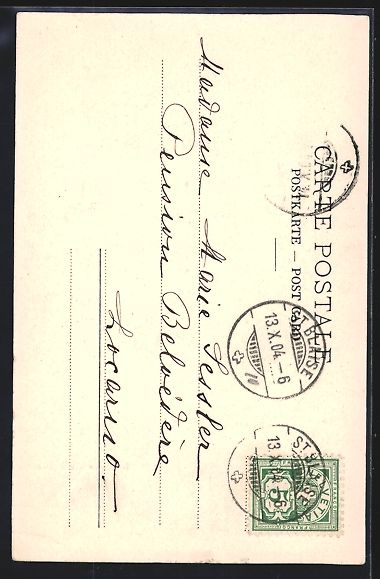 Cartoline postali: AK St. Blaise, L'Eglise, Restaurant – Usato da Berlin venduto da bartko-reher 1