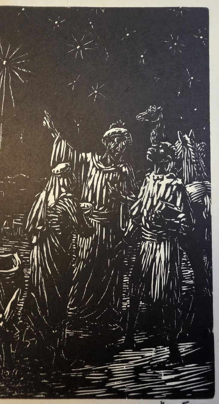 Gravures sur bois: Ignaz Epper Expressionist 99/100 Holzschnitt 40x33cm – D'occasion à Emmenbrücke par Kunstankaufverkauf9 3