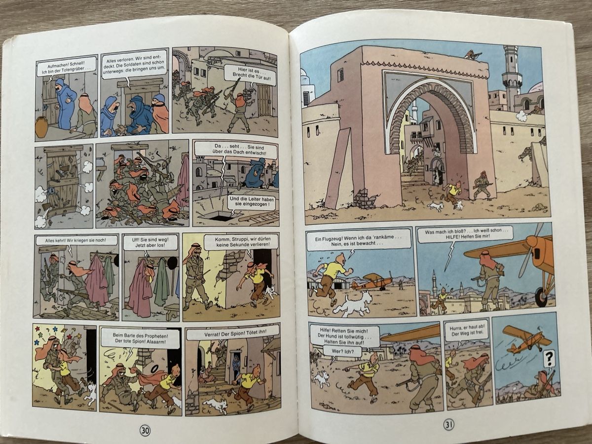 Fumetti: Tim und Struppi - Die Zigarren des Pharaos – Usato da Pully venduto da Artinka 3
