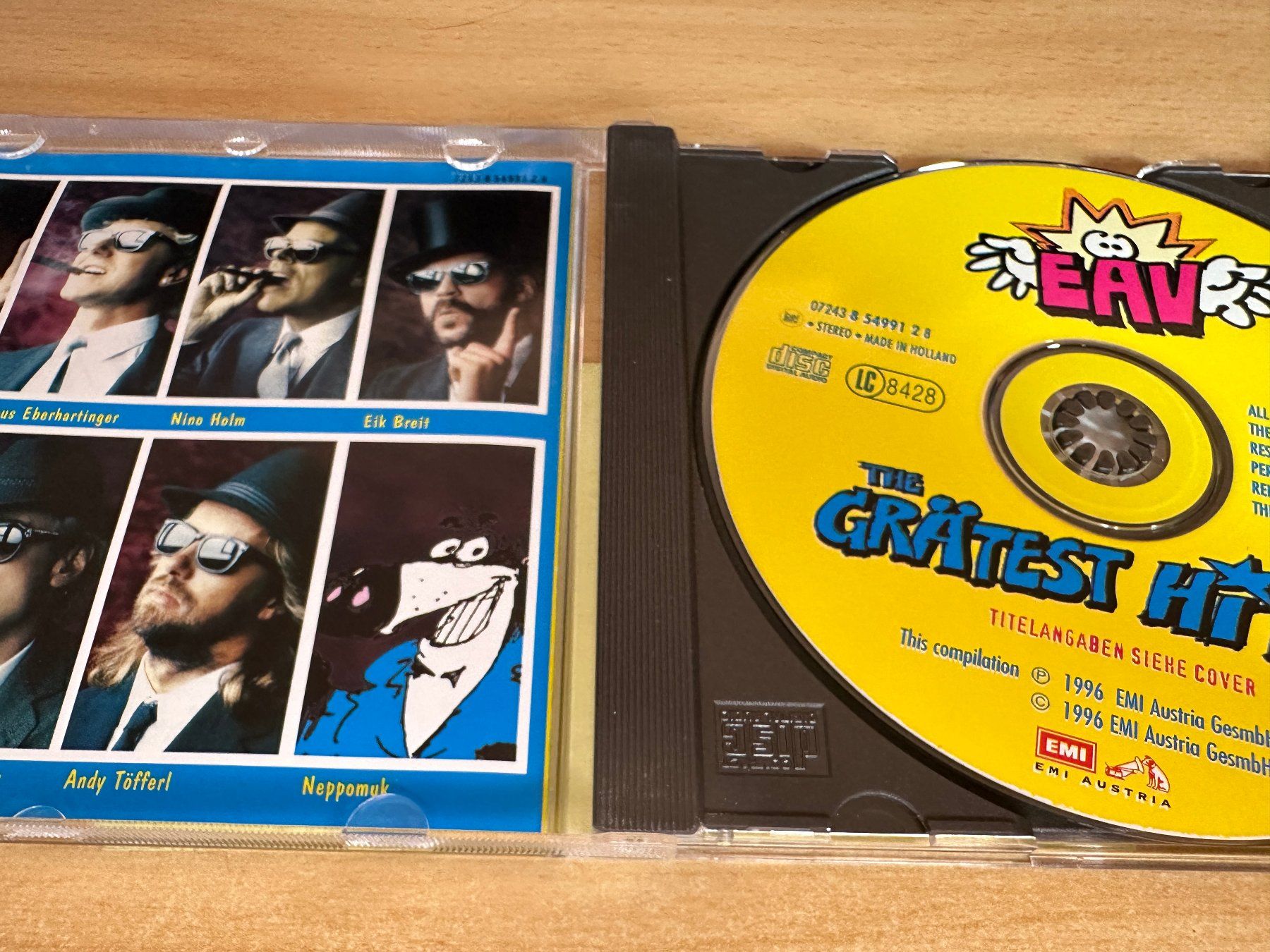 CD: F6 EAV – The Grätest Hitz – Usato da Rikon im Tösstal venduto da Alpenmutz 2