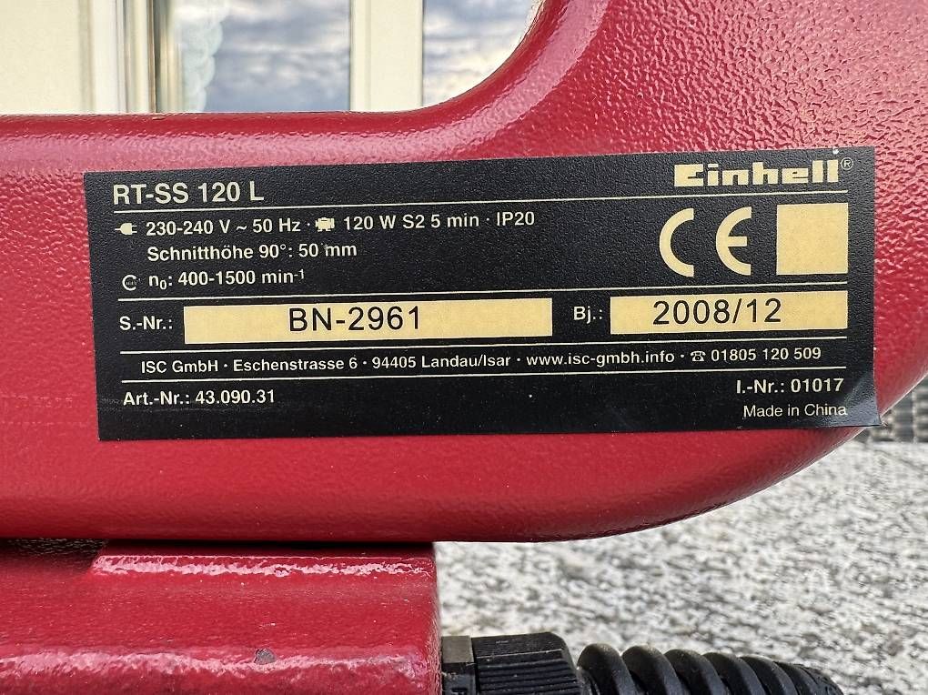 Einhell Toutes les machines: Einhell Dekupiersäge RT-SS 120 L – D'occasion à Gelterkinden par HBPAK 3