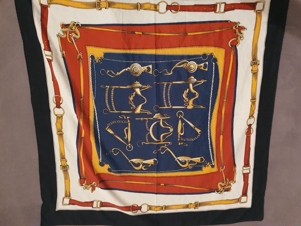 FEINZWIRN Leira Oversize Schal - Großes Schultertuch 70x200cm In Ethno Design