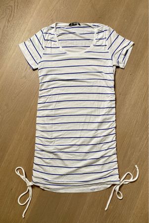 Gestreiftes T-Shirt besonders für Schwangere Grösse S