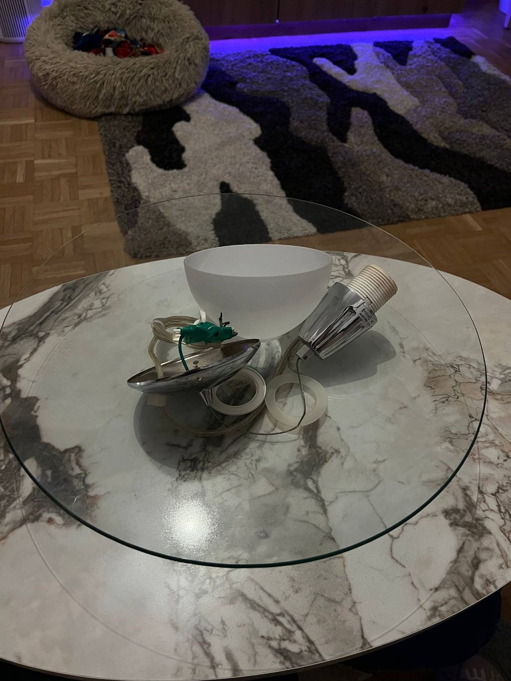 Lampadari & plafoniere: Hängelampe mit Glas – Usato da Basel venduto da hol_8ldp 2