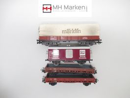 Märklin 4-teiliges Güterwagenset DB Ohne OVP AC WS H0
