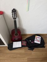 Valencia Kindergitarre 1/2 – neuwertig, mit viel Zubehör