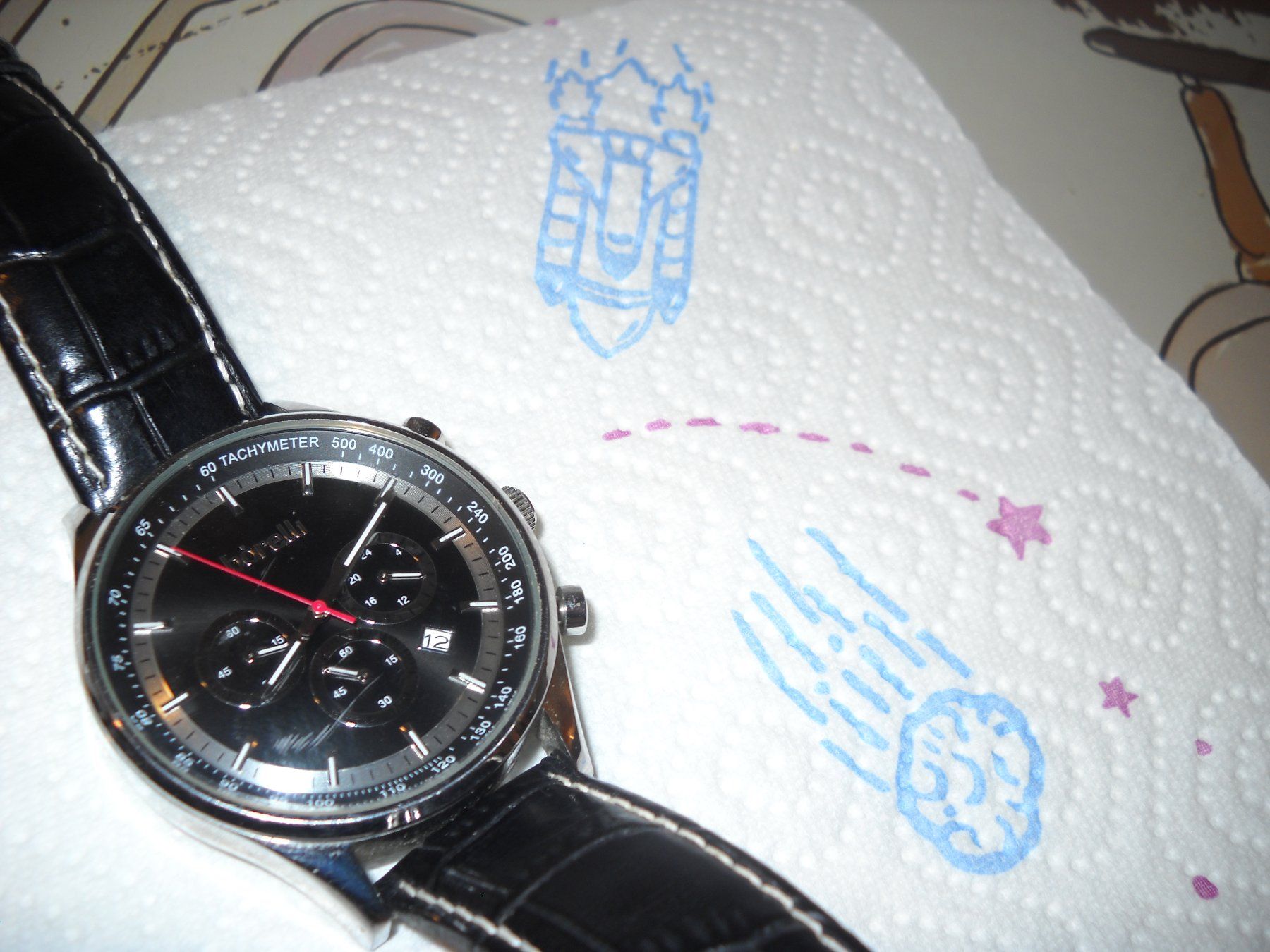 Uhren: Borelli Armbanduhr.Modellnummer: SL12850G20 Chronograph – Gebraucht aus Winkel von Mordred2 6