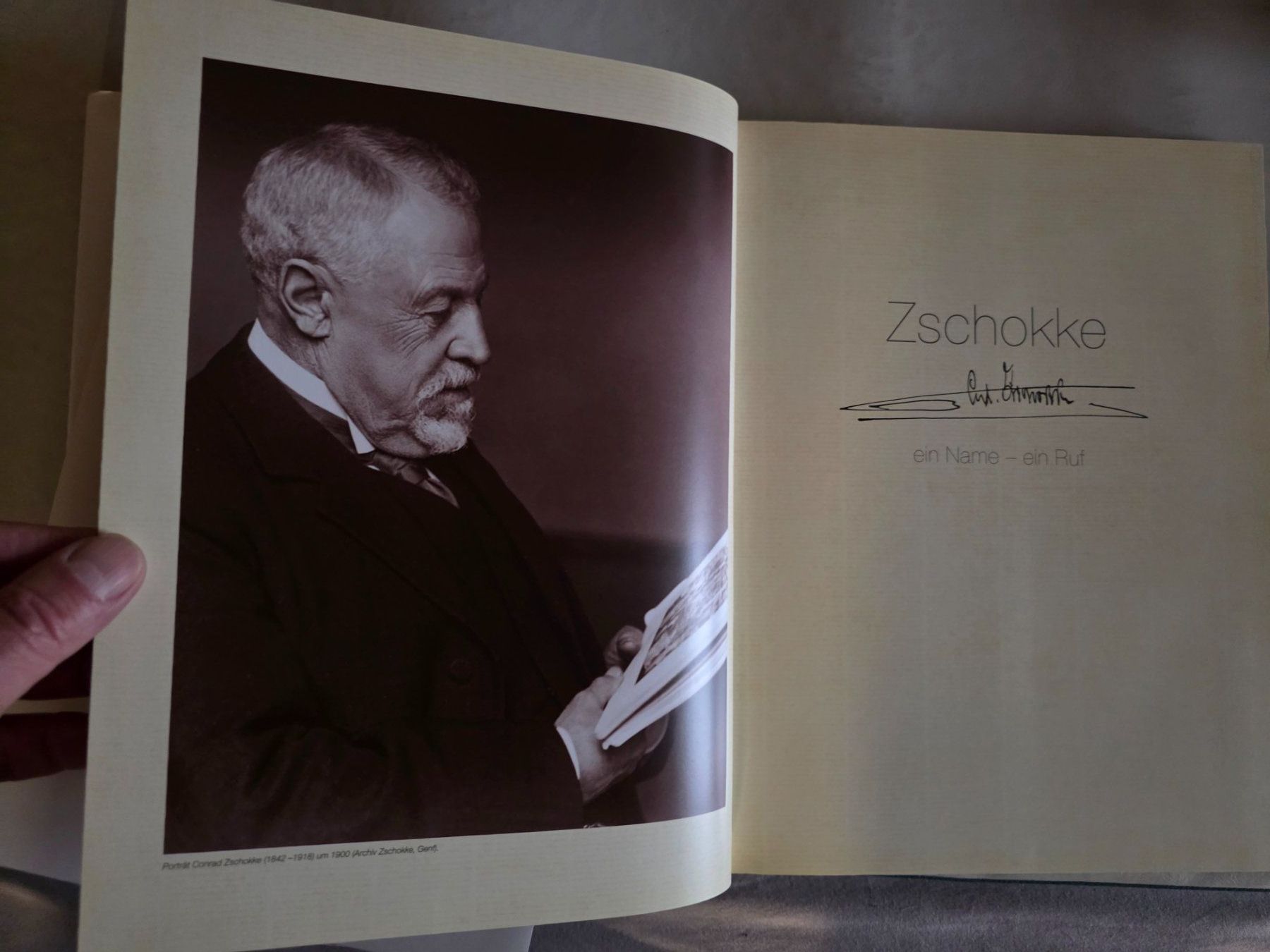Libri: Zschokke - ein Name - ein Ruf - 2006 - neuwertig – Usato da Walterswil BE venduto da Lonitti 1