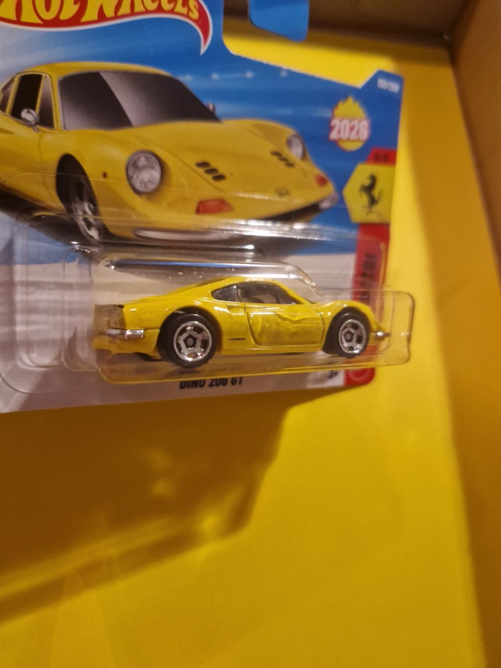 Hot Wheels Modellini d'auto: Hot Wheels DINO 206 GT – Nuovo e nell'imballaggio originale da Oftringen venduto da Rotor 5