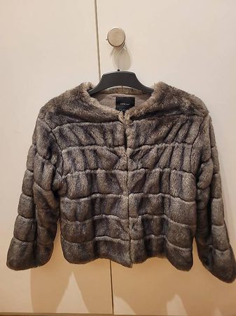 Gilet femme effet fourrure Zara Knit Taille S