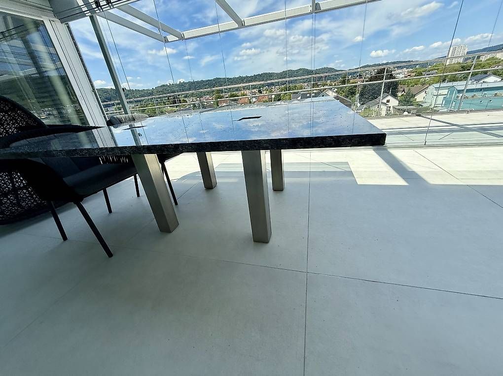 Tavoli: Gartentisch Granit 170x170 einmalig (Quadrat) – Usato da Wettingen venduto da Dobleday 3