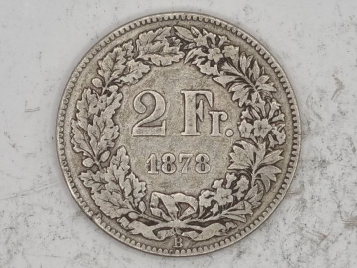 Tutti le monete: 2 FR 1878 Super Erhaltung !! – Usato da Bure venduto da chap981