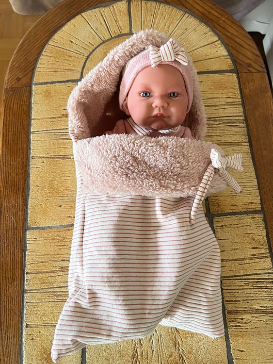 Reborn Baby Bébé Puppe Doll100% Vinyle Antonio Juan Neu Neuf  Neu Neuf 1231014342