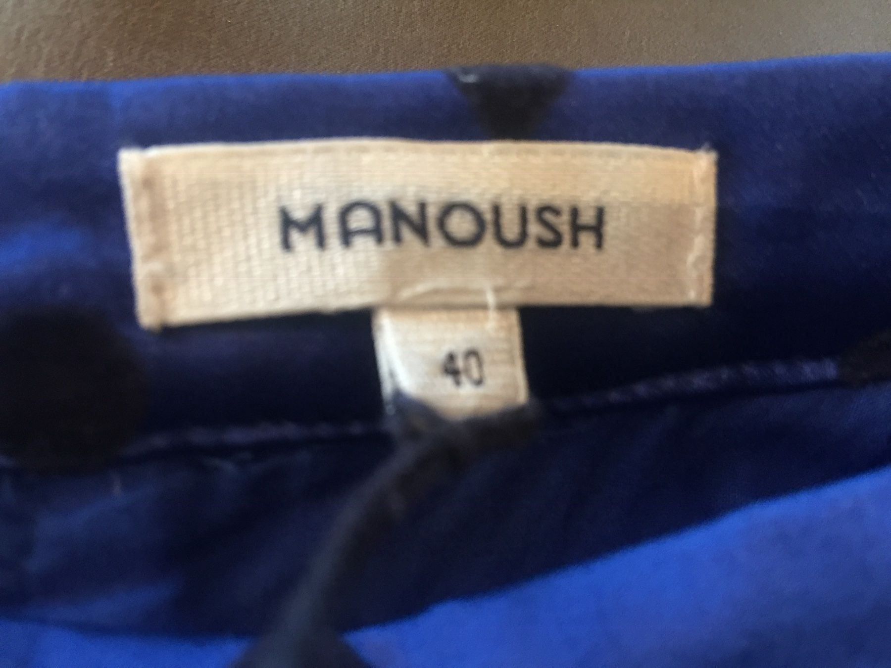 Gonne: Jupe en soie bleue Manoush – Nuovo (secondo la descrizione) da Lausanne venduto da Flo1006 5