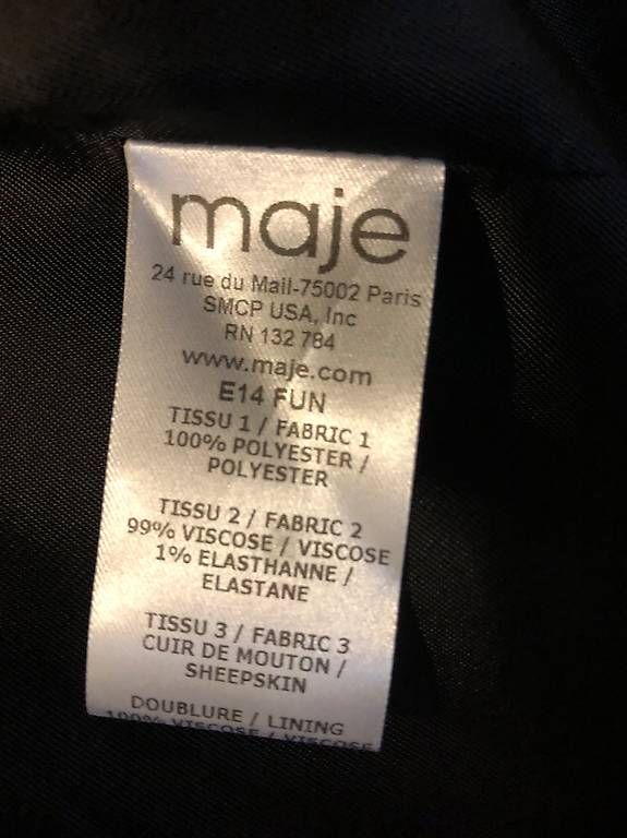 Maje Giacche: Bellissimo blazer Maje – Nuovo (secondo la descrizione) da Castelrotto venduto da cloe28 3