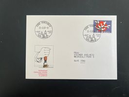 Fontenais  Erstagbrief-Werbe-Stempel  (M953)