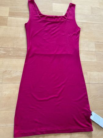 Colora Damen Long Shirt, Gr. XS, Tencel, Dunkelpink, NEU
