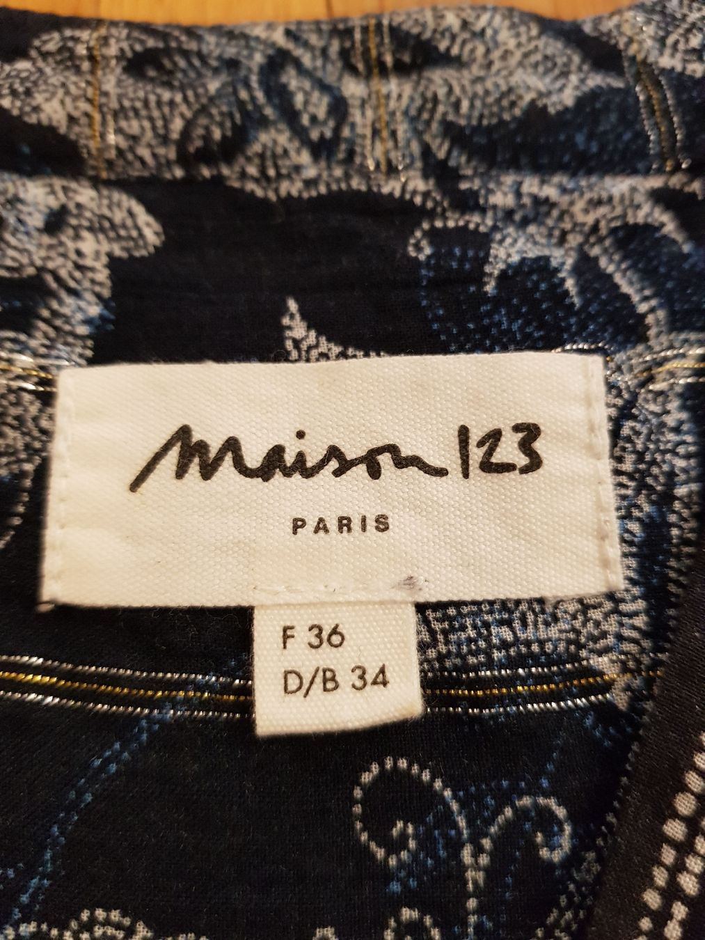 Maison 123 Camicette: Blouse Maison 123 Paris, T36 – Usato da Veyrier venduto da sosozizou 2