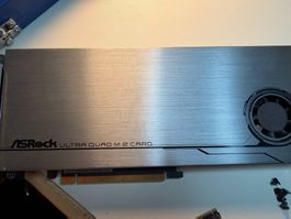 ASRock Ultra Quad M.2 Card PCIe Gen4 x16