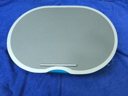 Laptopkissen Tablett Auflage Sofa blau türkis neuwertig