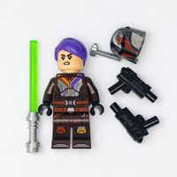 Lego Star Wars - Sabine Wren + Hair + Lightsaber + Pistols