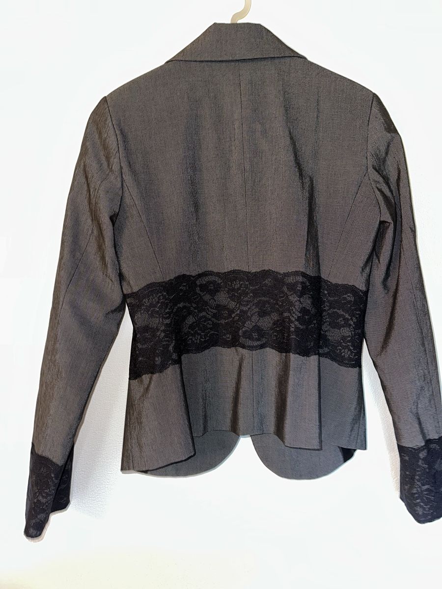 Anzüge & Kostüme: Eleganter Blazer mit schwarzer Spitze, Gr. M, top Zus – Neu (gemäss Beschreibung) aus Betschwanden von Racer00 2