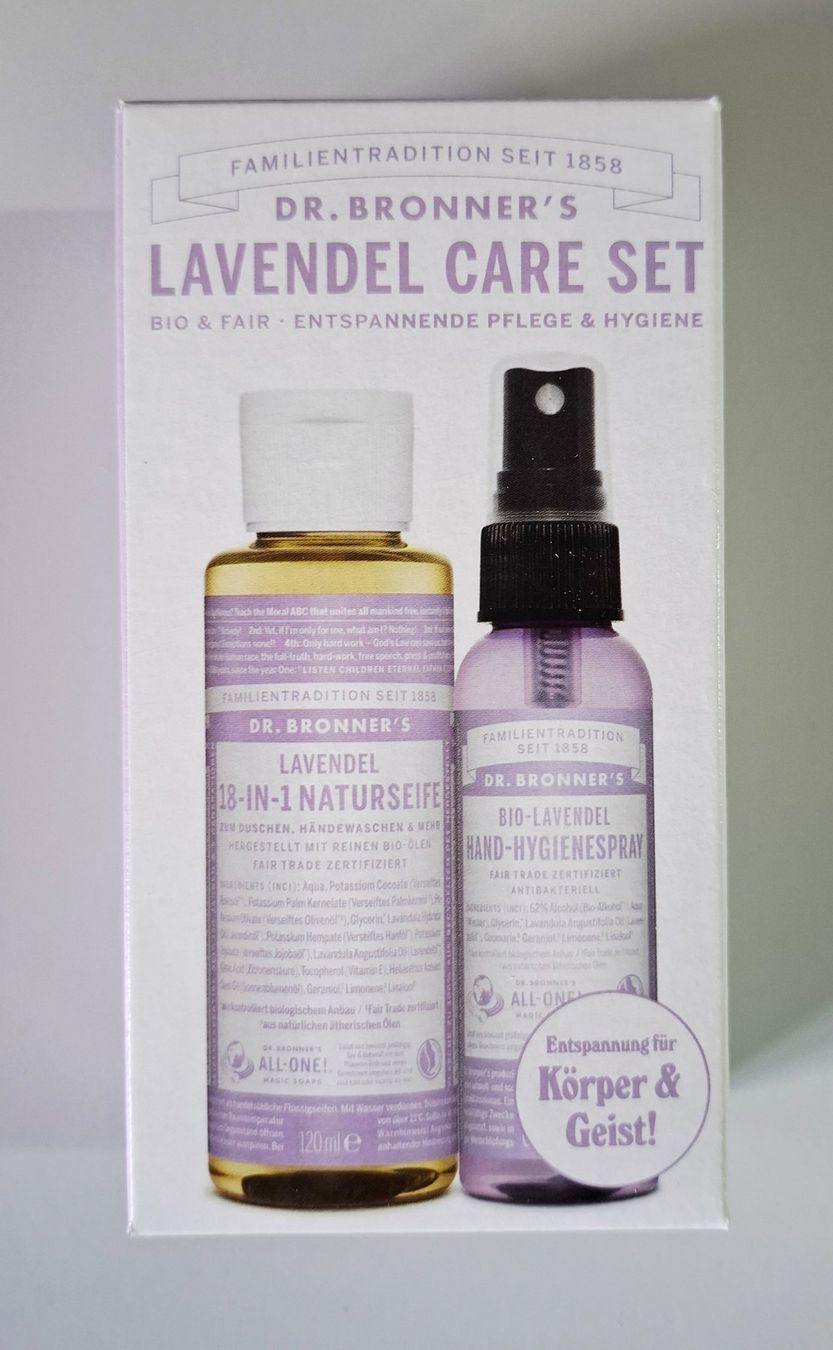 Doccia: Dr. Bronner's Lavendel Care Set – Nuovo e nell'imballaggio originale da Wangs venduto da Soda_95