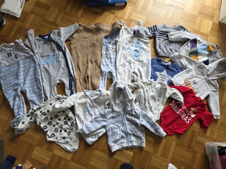 XXL Baby Winter Kleiderpaket Jungen 68-74 Tiere, Winnie Pooh