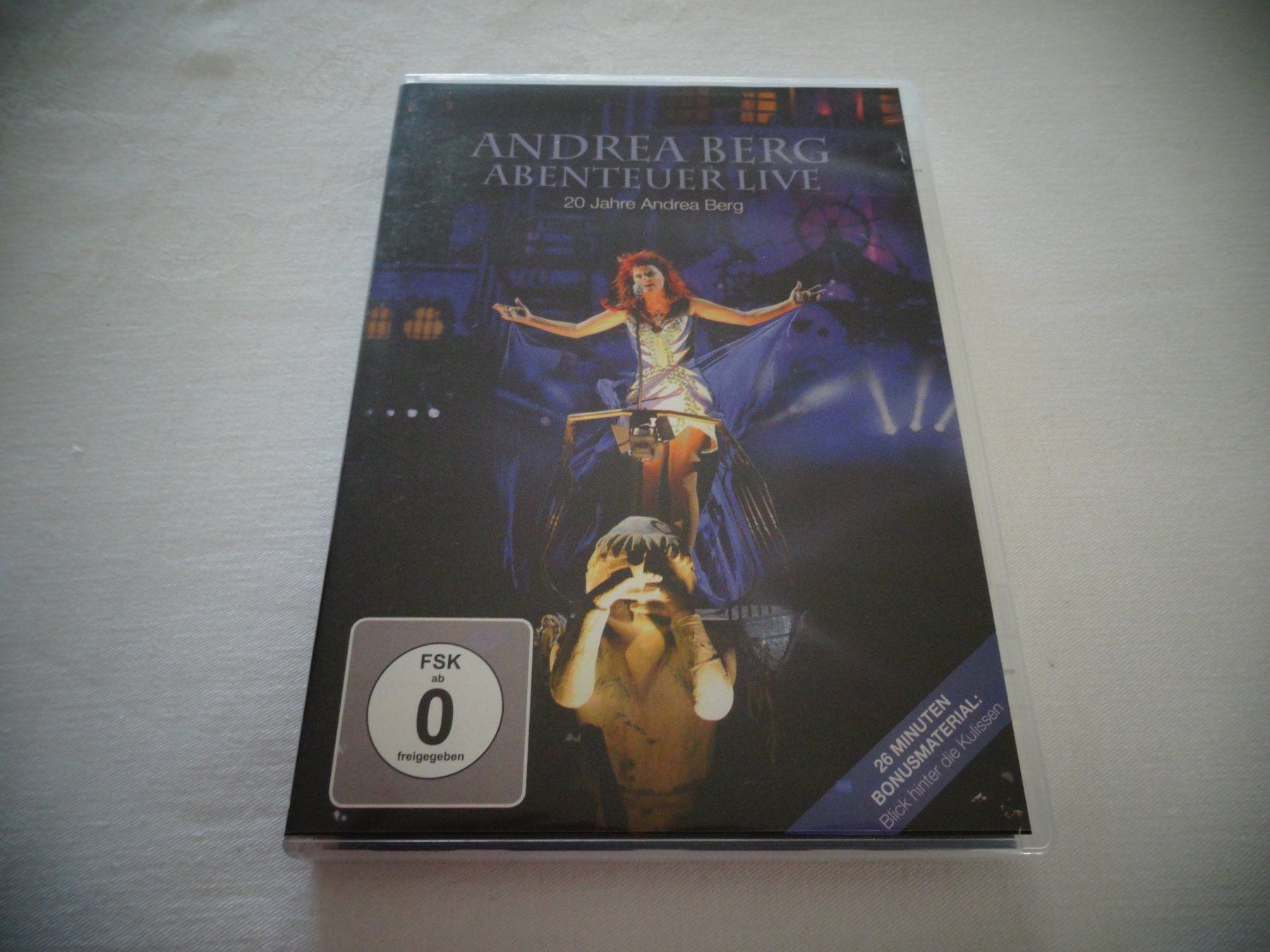 Tutti i DVDs: DVD Andrea Berg Abenteuer live – Usato da Neerach venduto da jenny062