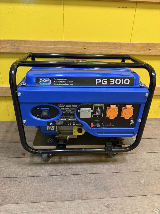 Okay Stromgenerator PG 3010 - Neuwertig (Gebraucht) in Strengelbach für ...