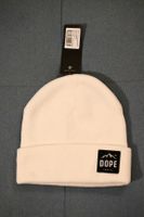 Dope Beanie Mütze Winter Weiss Neu
